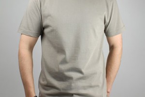 T-Shirt sandfarbig S