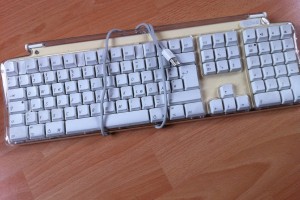 Apple Pro Tastatur weiß