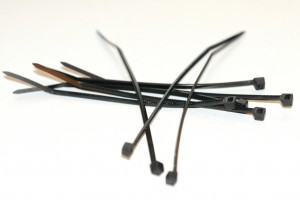 Kabelbinder 100x2.5mm schwarz