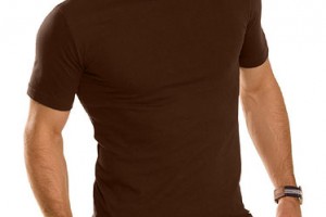T-Shirt braun M