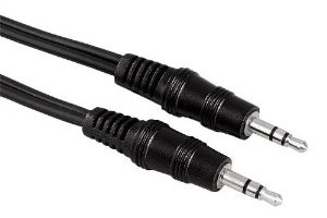 Kabel 3,5mm Klinke Stereo  Stecker / Stecker / 1m