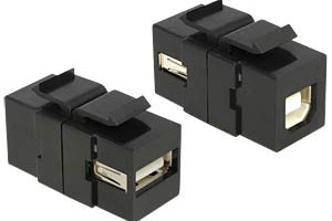 Keystone Modul USB 2.0 A-Buchse > B-Buchse