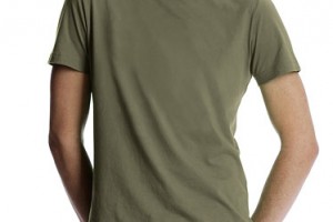 T-Shirt olivgrün M